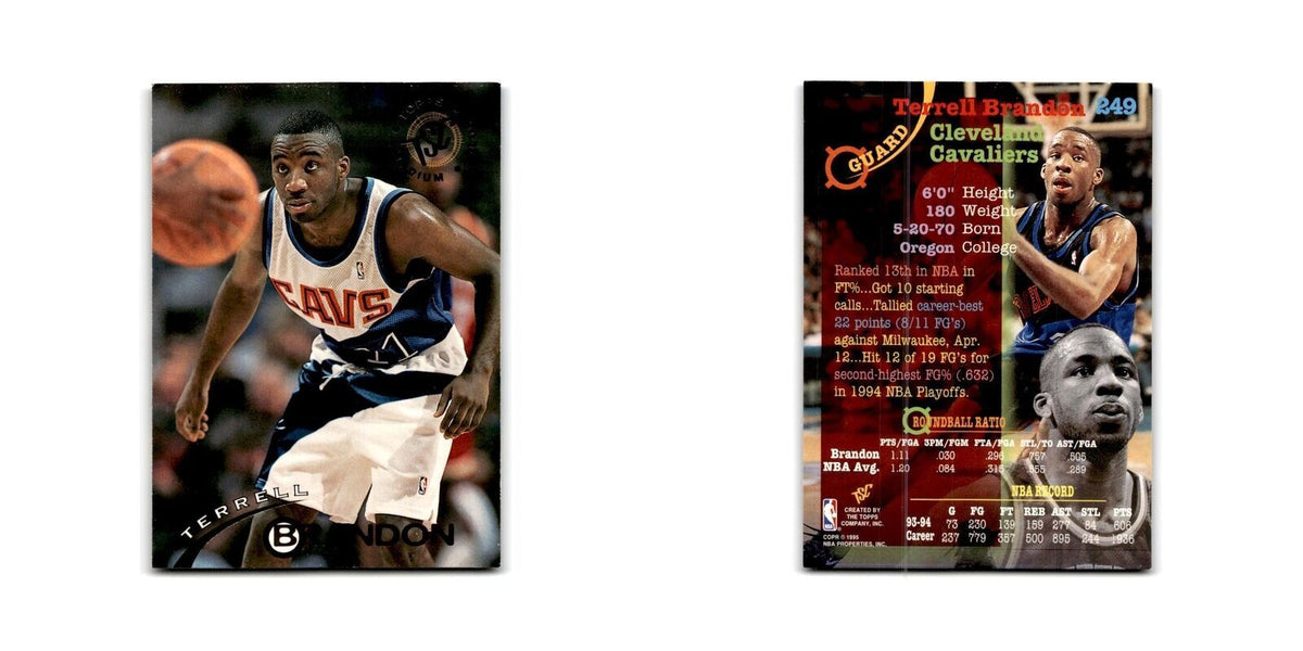 1994 Topps Stadium Club Terrell Brandon Cavaliers #249