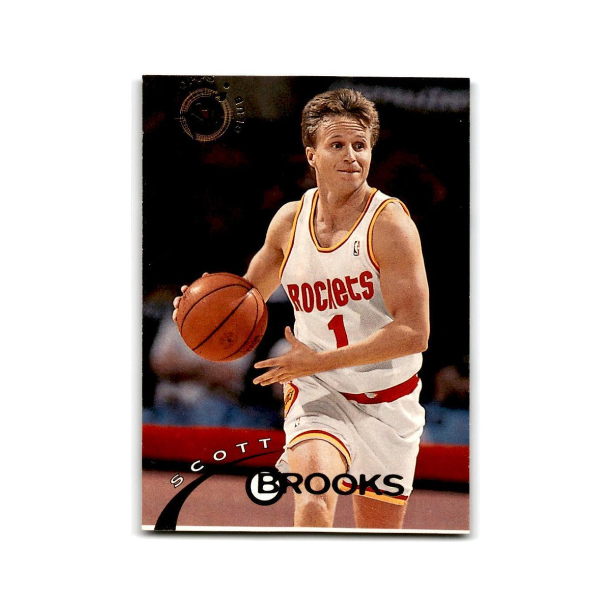 1994 Topps Stadium Club Scott Brooks Rockets #341