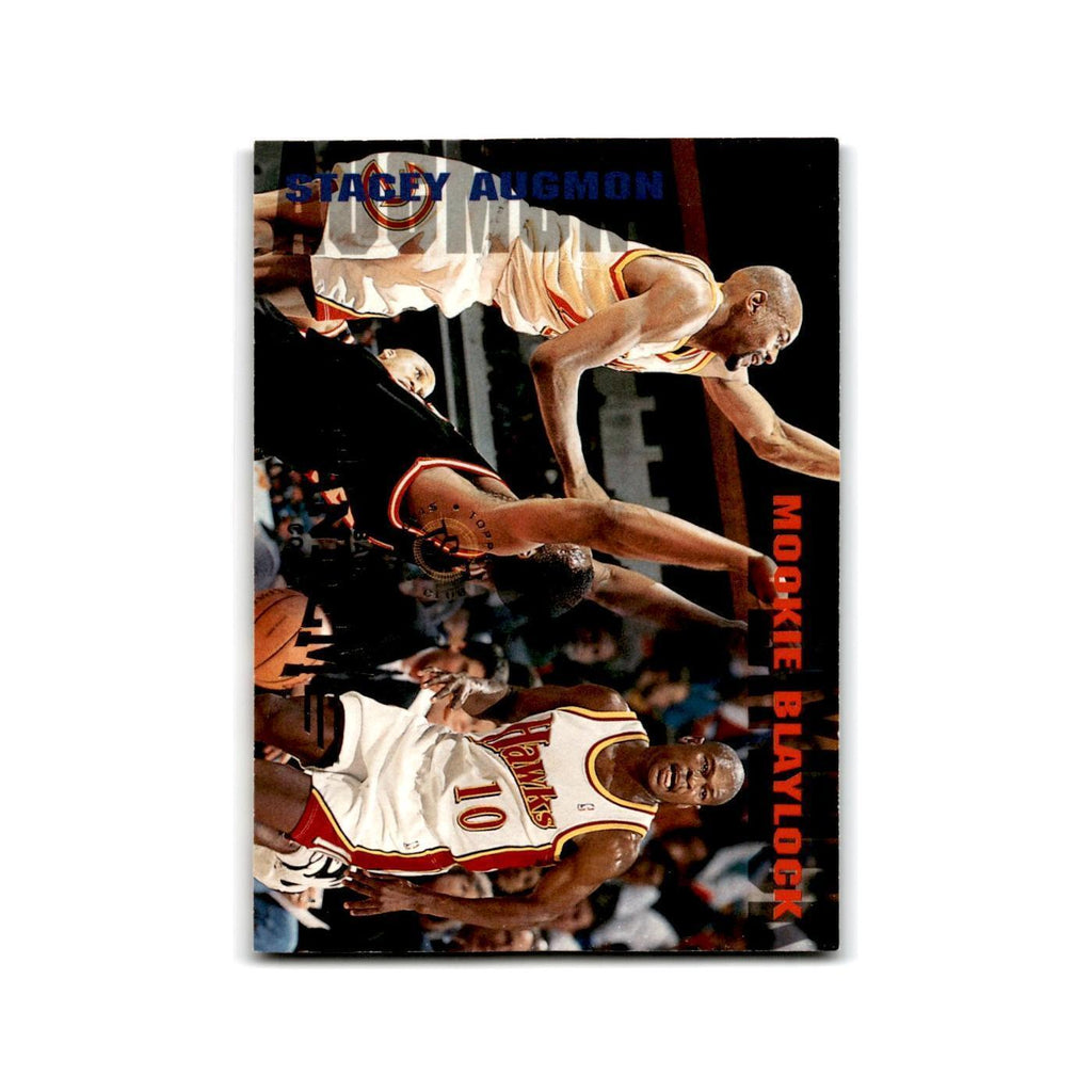 1994 Topps Stadium Club Mookie Blaylock/Stacey Augmon Hawks #327