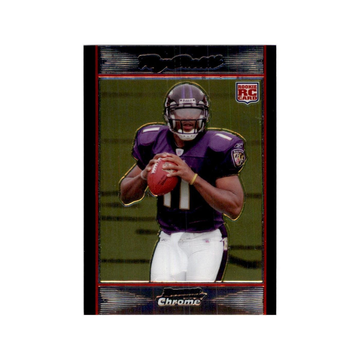 2007 Bowman Chrome Troy Smith Football Cards #BC59