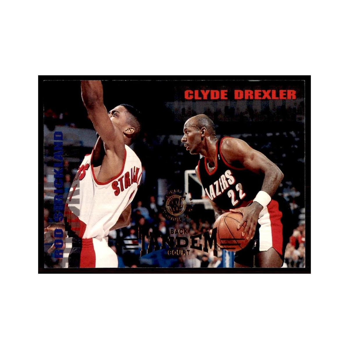 1994 Stadium Club Clyde Drexler/rod Strickland Basketball Cards #227