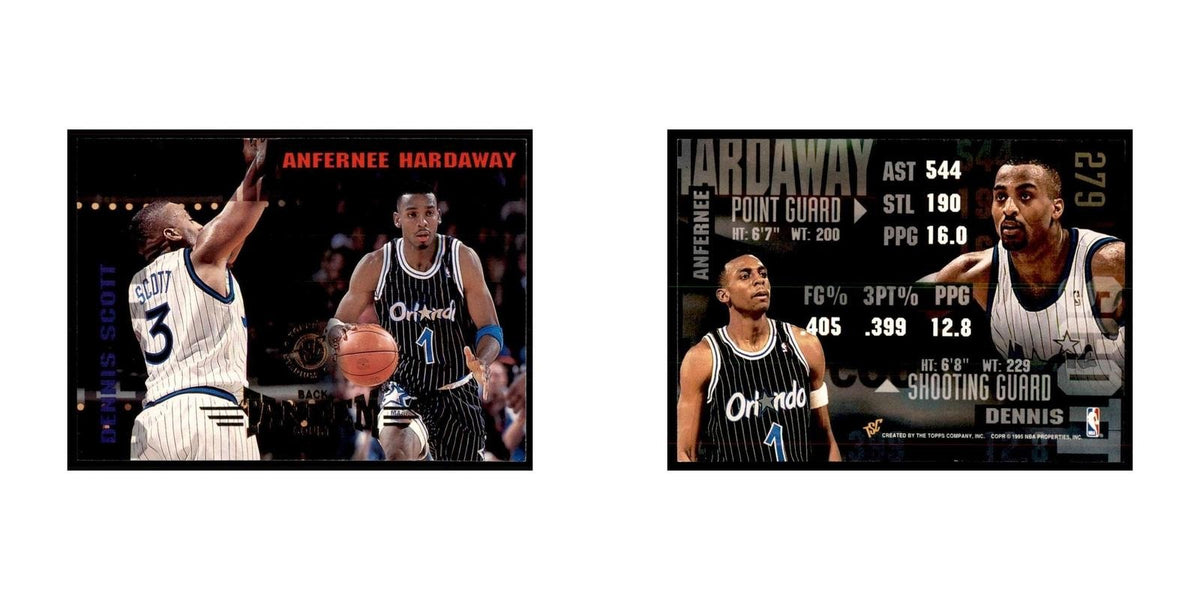 1994 Stadium Club Anfernee Hardaway Basketball Cards #190
