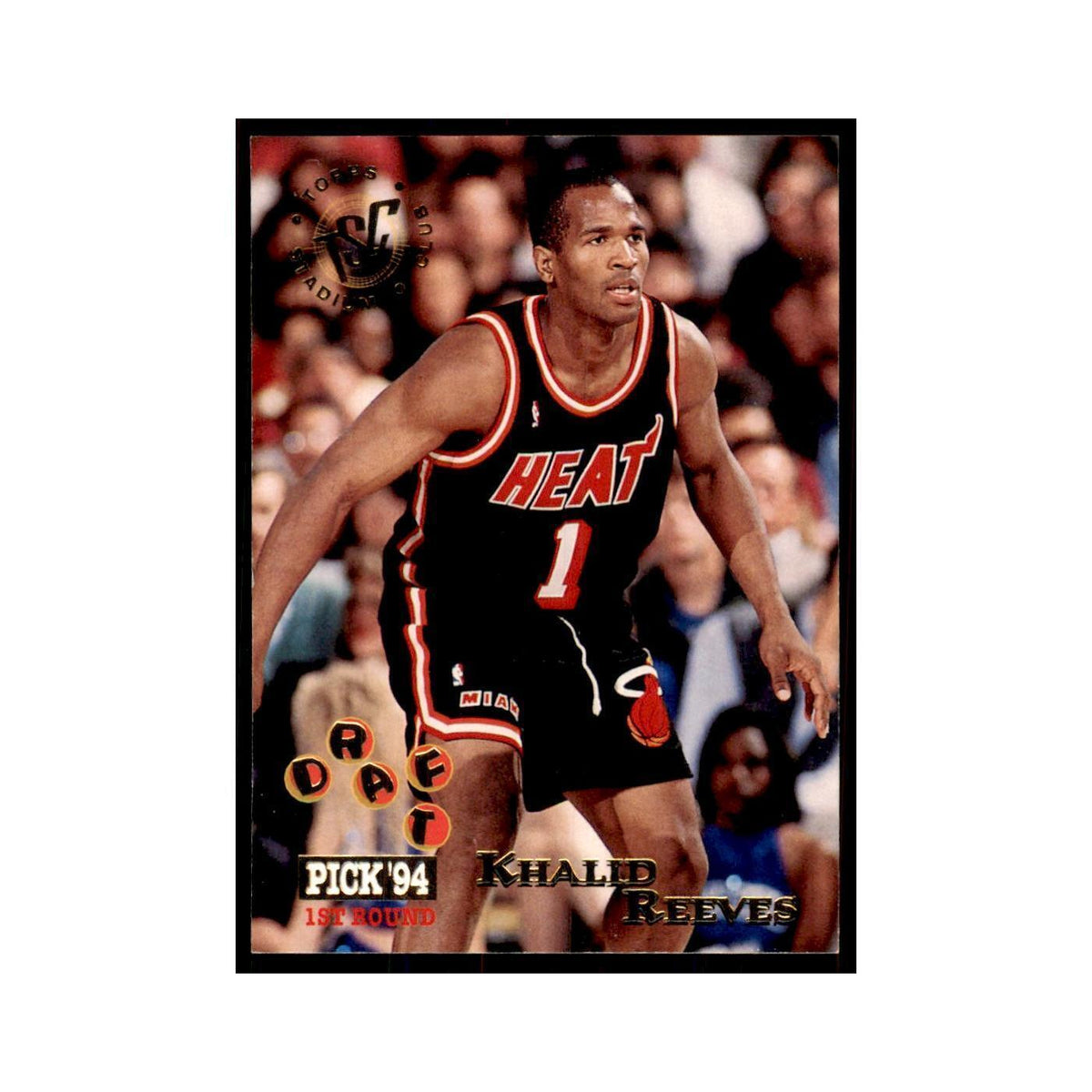 1994 Stadium Club Khalid Reeves Basketball Cards #250