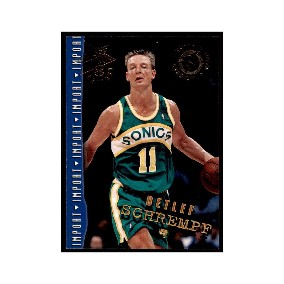 1994 Stadium Club Detlef Schrempf Basketball Cards #254
