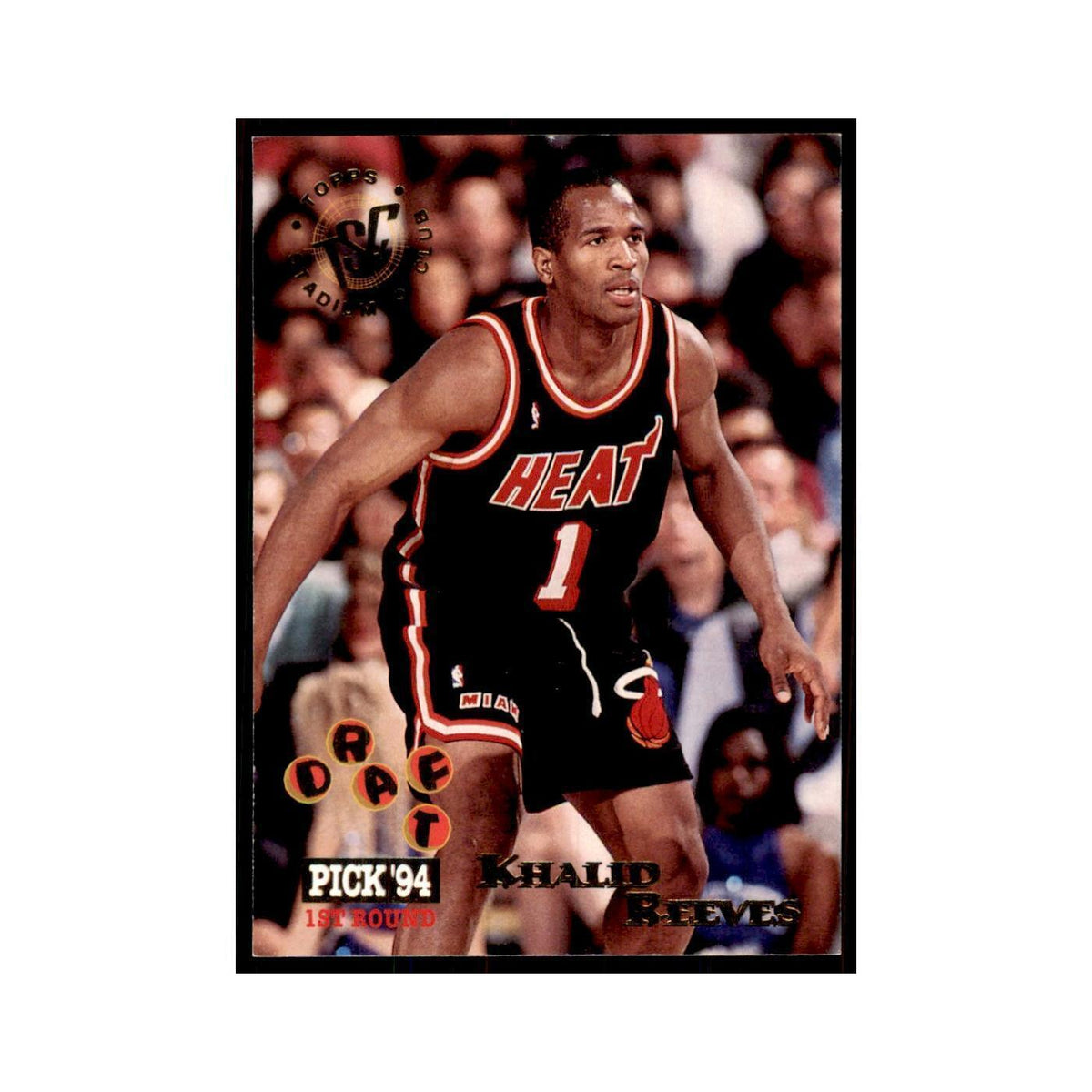 1994 Stadium Club Khalid Reeves Basketball Cards #250