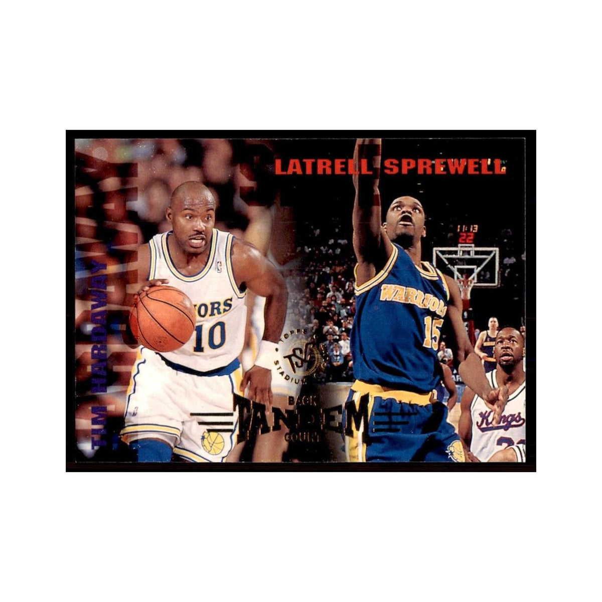 1994 Stadium Club Tim Hardaway/Latrell Sprewell Basketball Cards #230