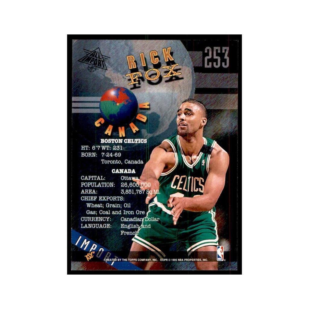 1994 Stadium Club Rick Fox Basketball Cards #253