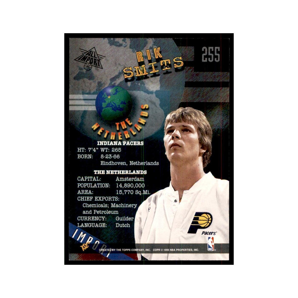 1994 Stadium Club Rik Smits Basketball Cards #255