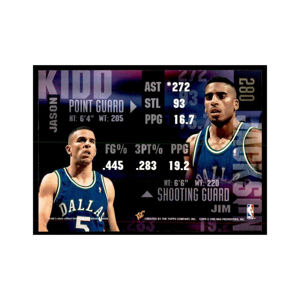 1994 Stadium Club Jason Kidd Basketball Cards #280