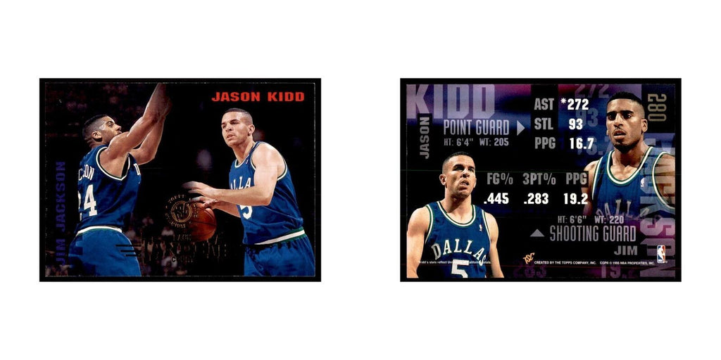 1994 Stadium Club Jason Kidd Basketball Cards #280