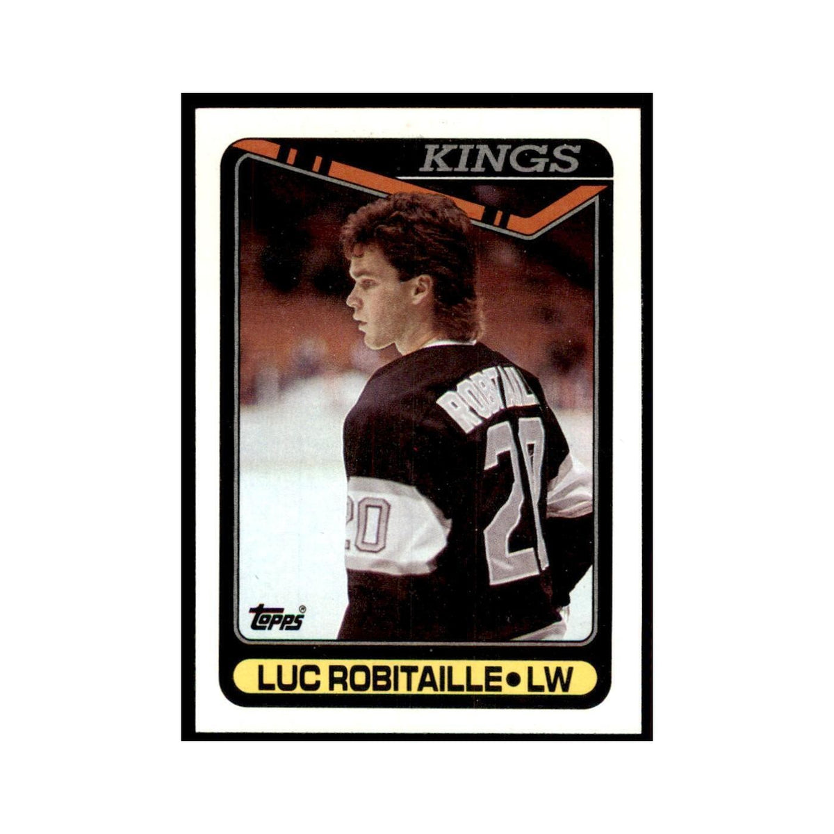 1990 Topps Luc Robitaille Hockey Cards #209