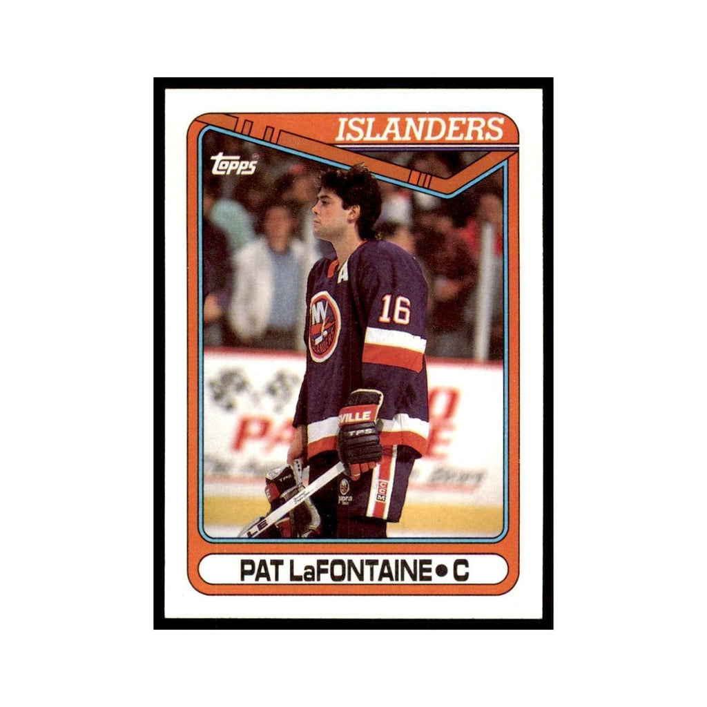 1990 Topps Pat LaFontaine Hockey Cards #184