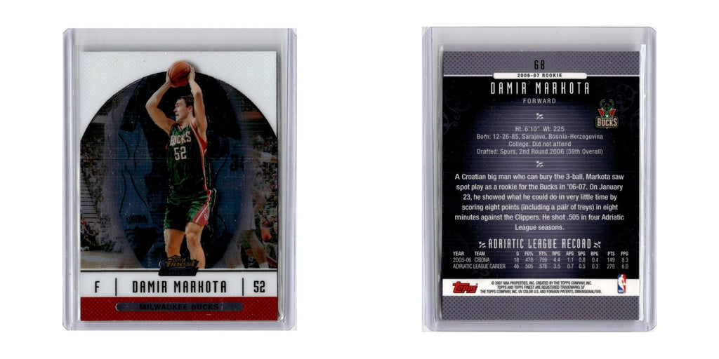 2006 Finest Damir Markota RC Bucks #68