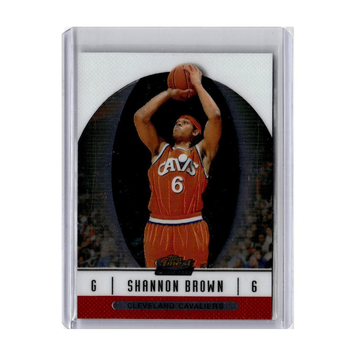 2006 Finest Shannon Brown RC Cavaliers #52