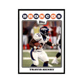 2008 Topps Travis Henry Broncos #75