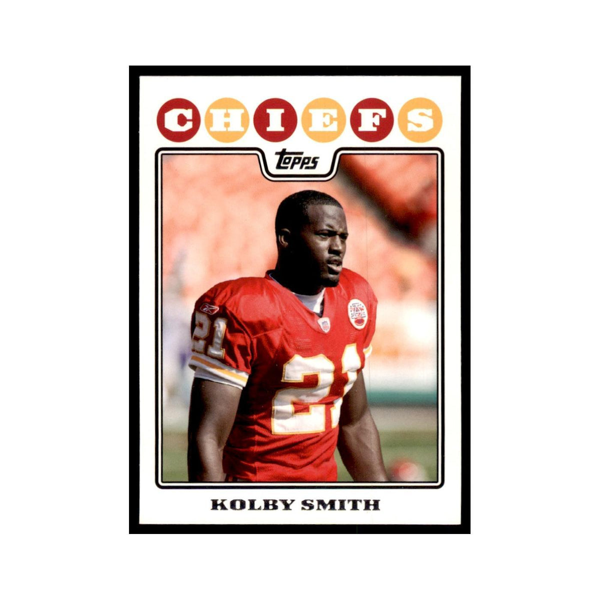 2008 Topps Kolby Smith Chiefs #93