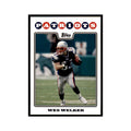 2008 Topps Wes Welker Patriots #124