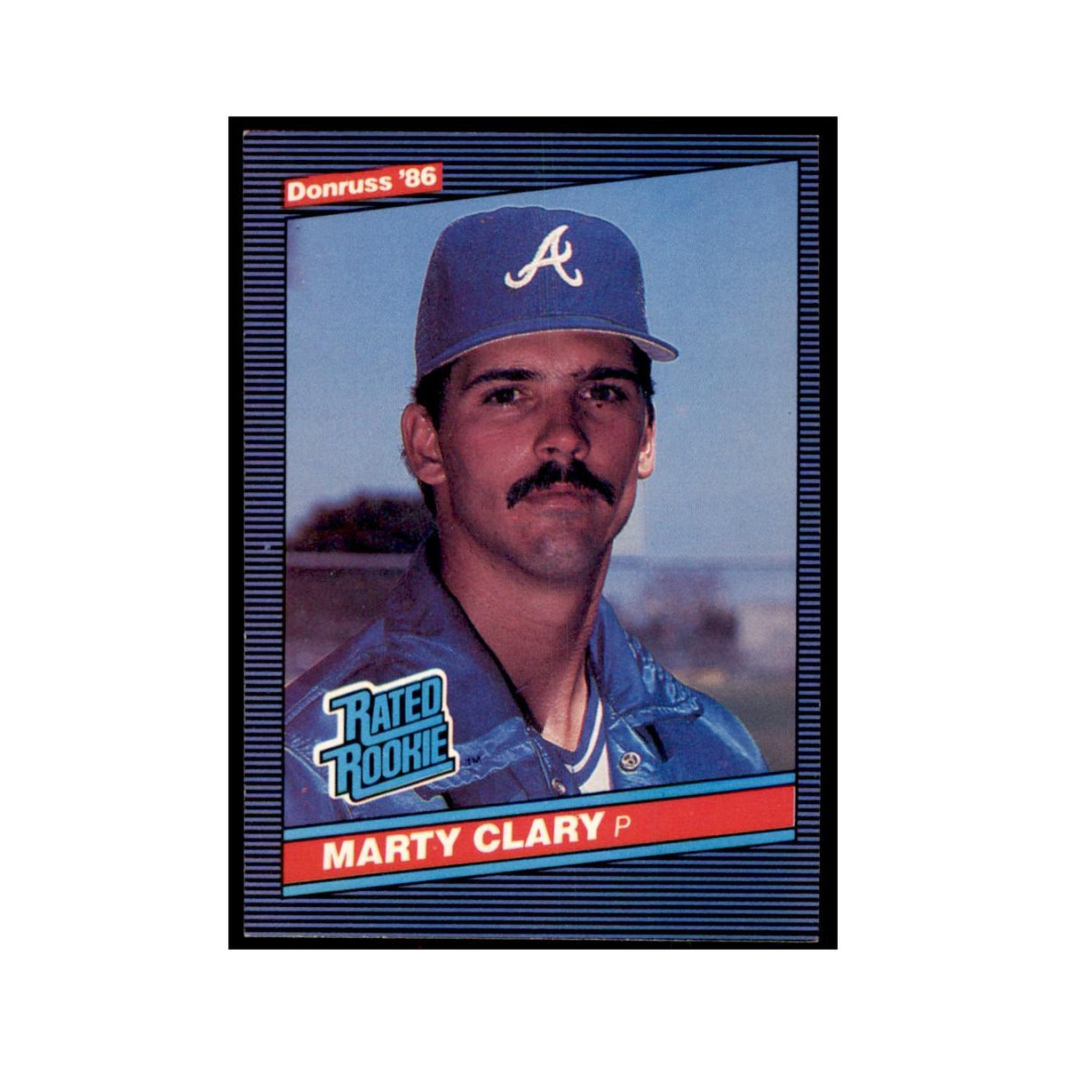 1986 Donruss Marty Clary RC Baseball Cards #36