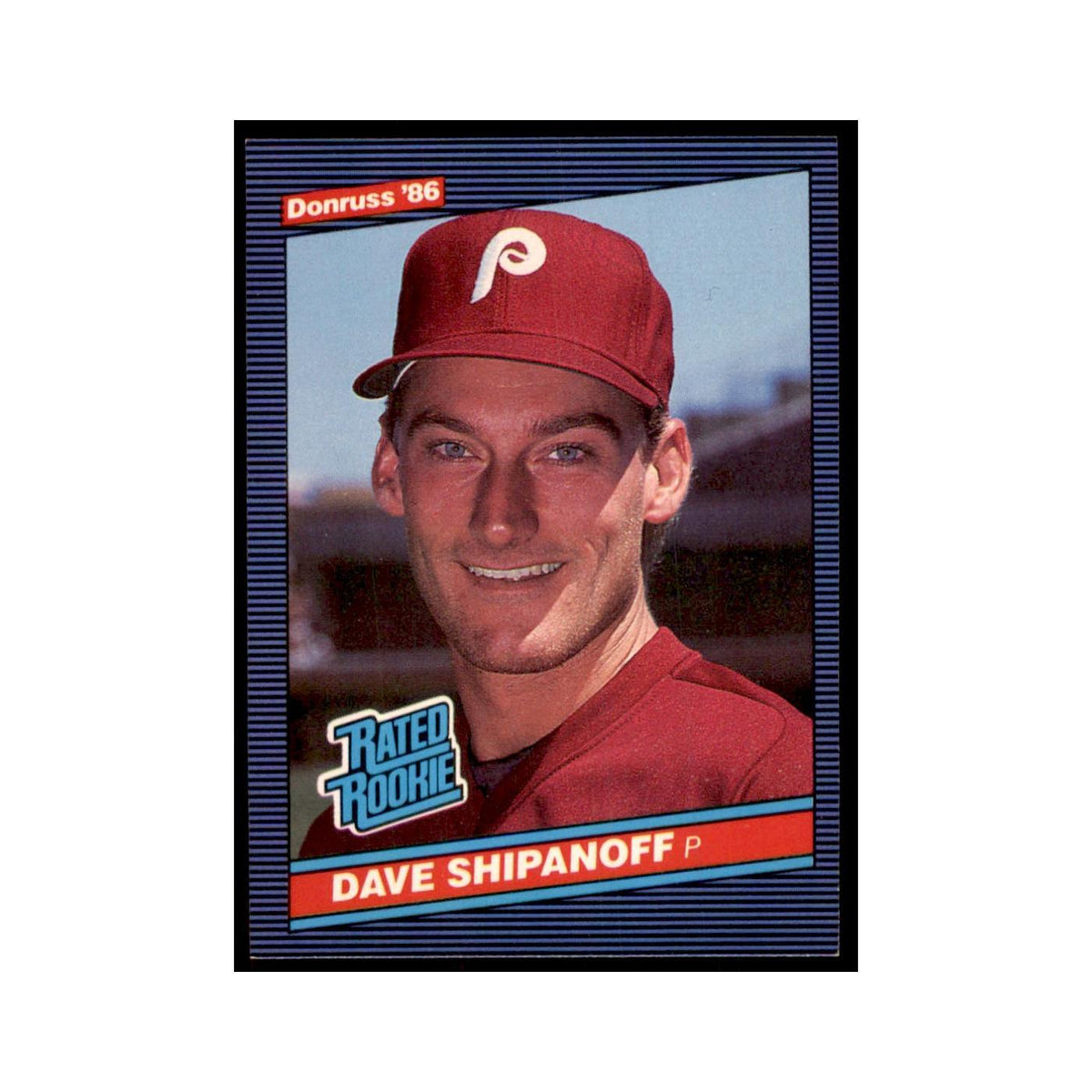 1986 Donruss Dave Shipanoff RC Baseball Cards #34