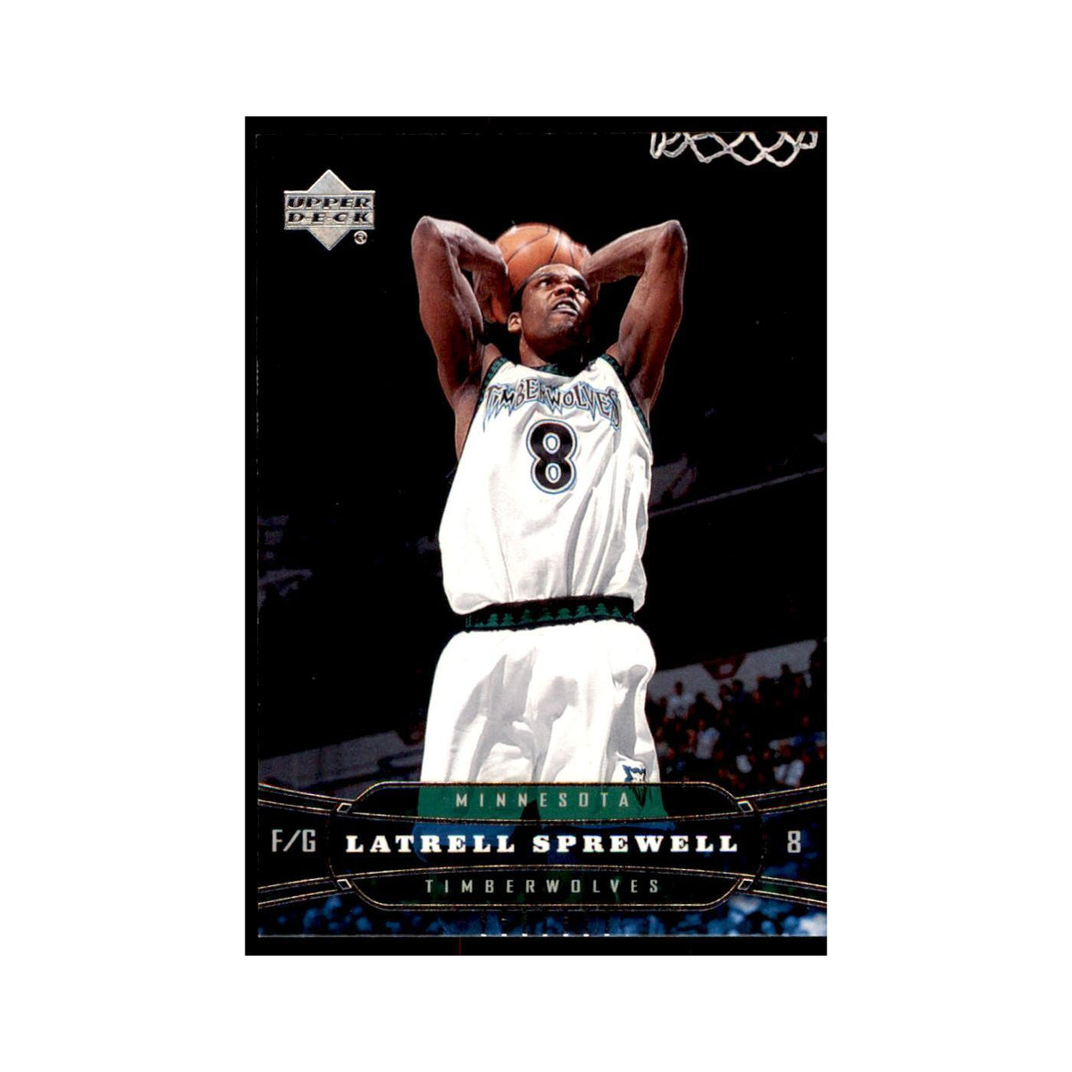 2004 Upper Deck Latrell Sprewell Timberwolves #113