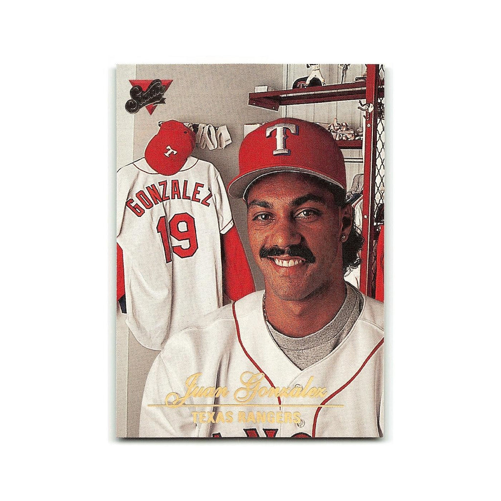 Juan Gonzalez 1994 Studio #154 Texas Rangers Baseball Card NM
