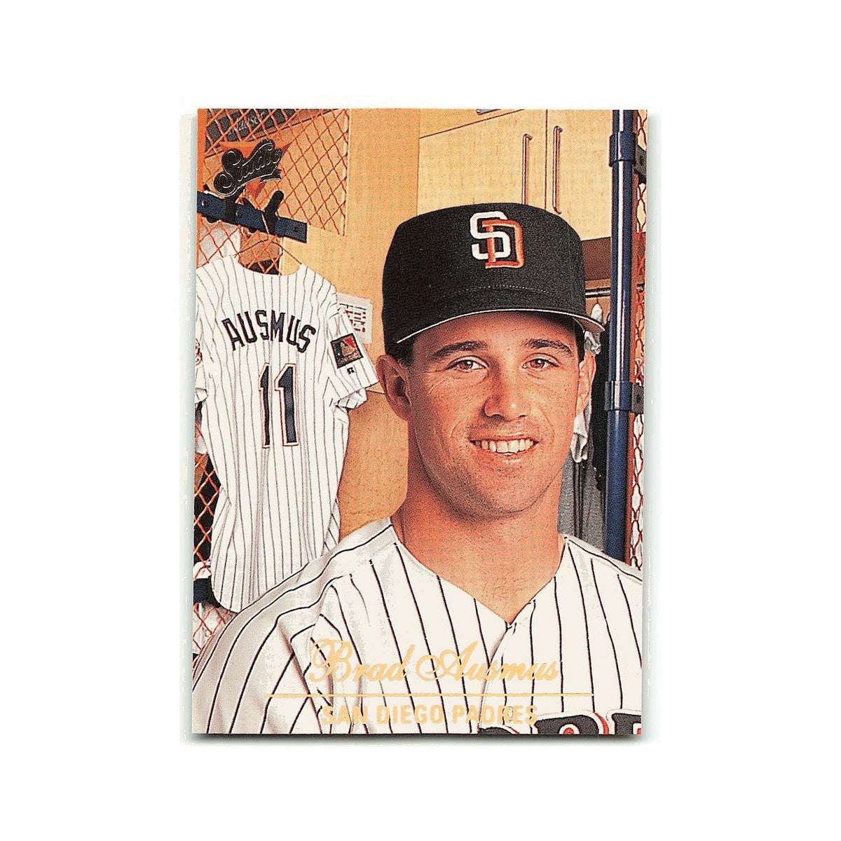 Brad Ausmus 1994 Studio #129 San Diego Padres Baseball Card NM