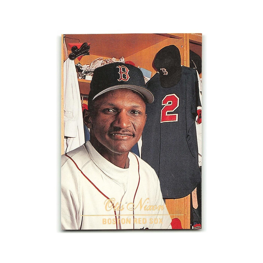 Otis Nixon 1994 Studio #163 Boston Red Sox Baseball Card NM
