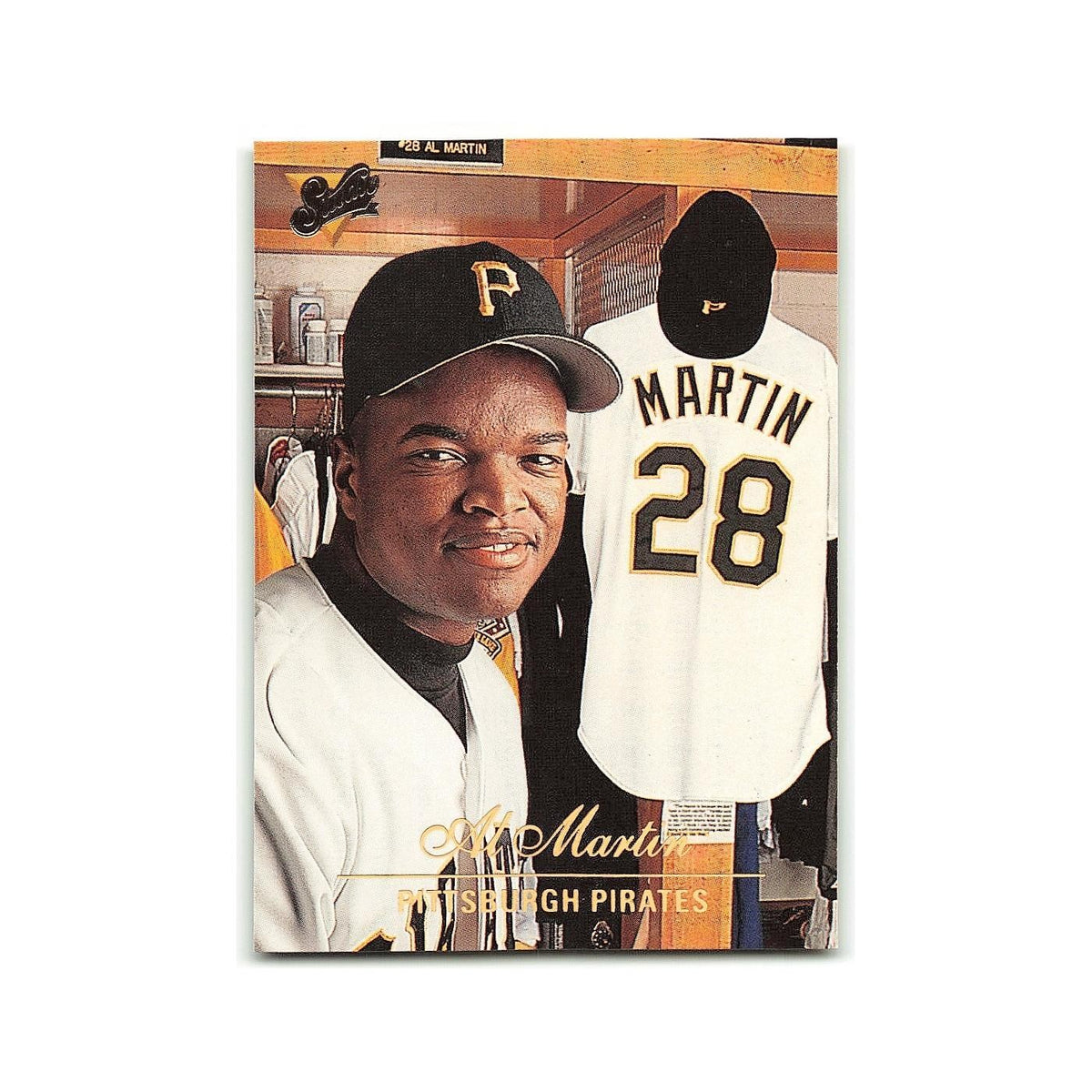 Al Martin 1994 Studio #147 Pittsburgh Pirates Baseball Card NM