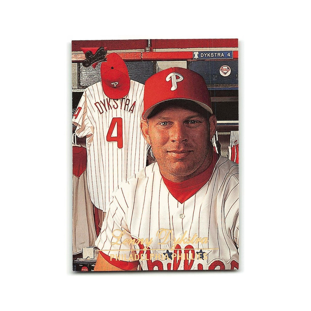 Lenny Dykstra 1994 Studio #138 Philadelphia Phillies Baseball Card NM