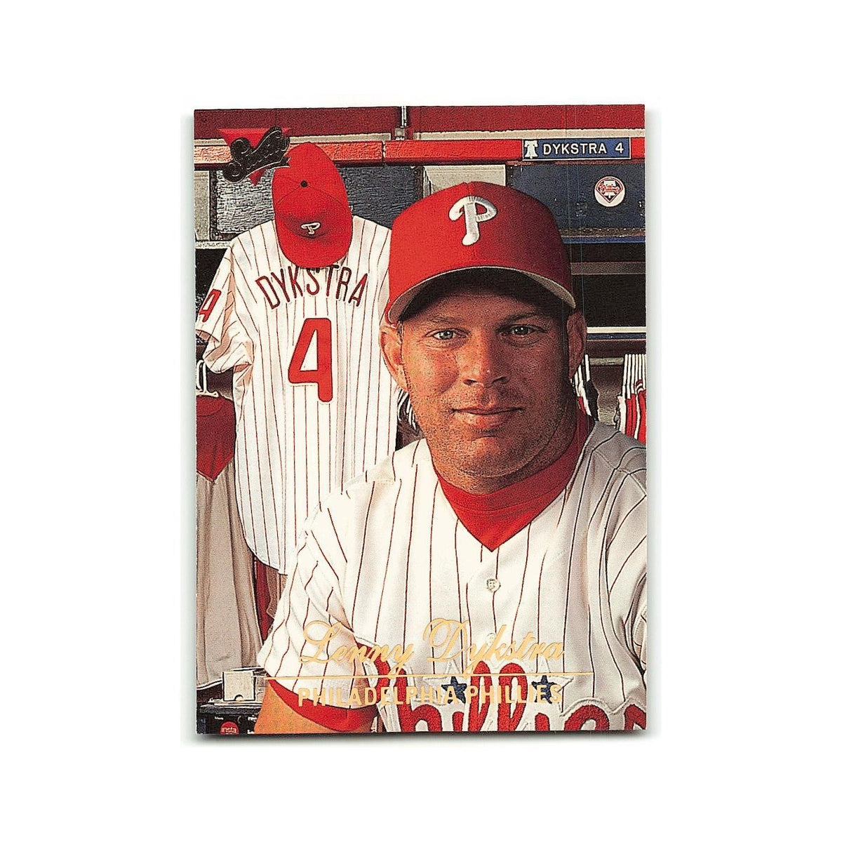 Lenny Dykstra 1994 Studio #138 Philadelphia Phillies Baseball Card NM