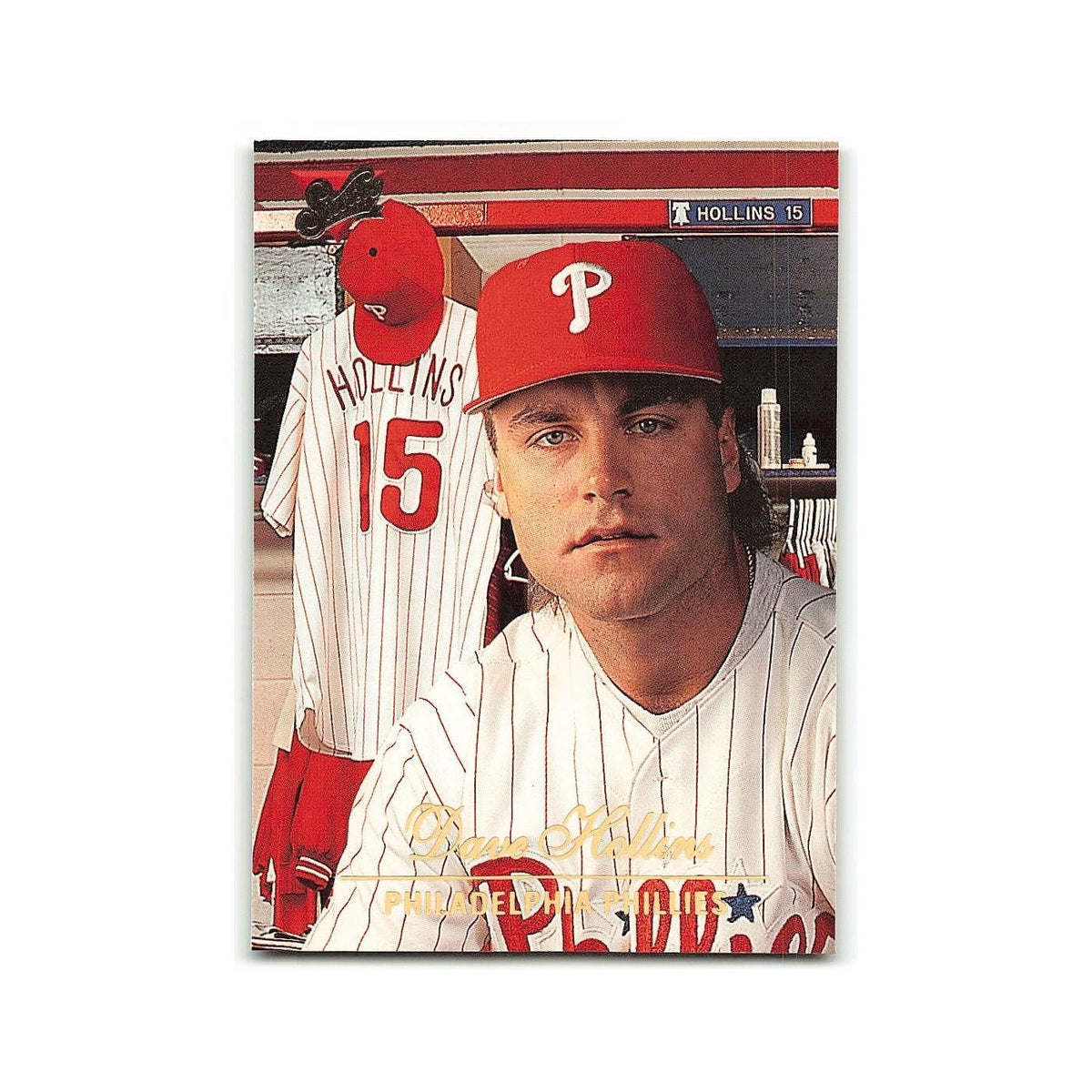 Dave Hollins 1994 Studio #139 Philadelphia Phillies Baseball Card NM