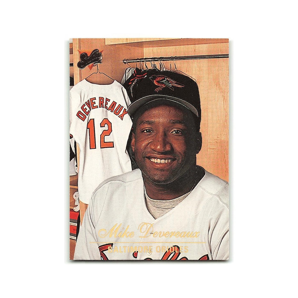 Mike Devereaux 1994 Studio #122 Baltimore Orioles Baseball Card NM