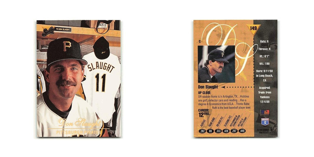 Don Slaught 1994 Studio #149 Pittsburgh Pirates Baseball Card NM