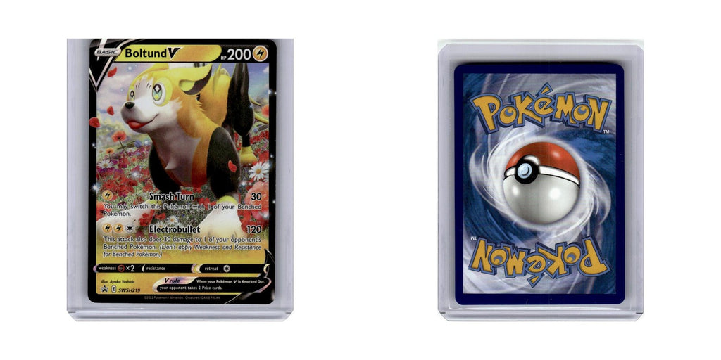 Boltund V 2022 Sword Shield Black Star Promo #219 Pokemon Pokemon Card NM