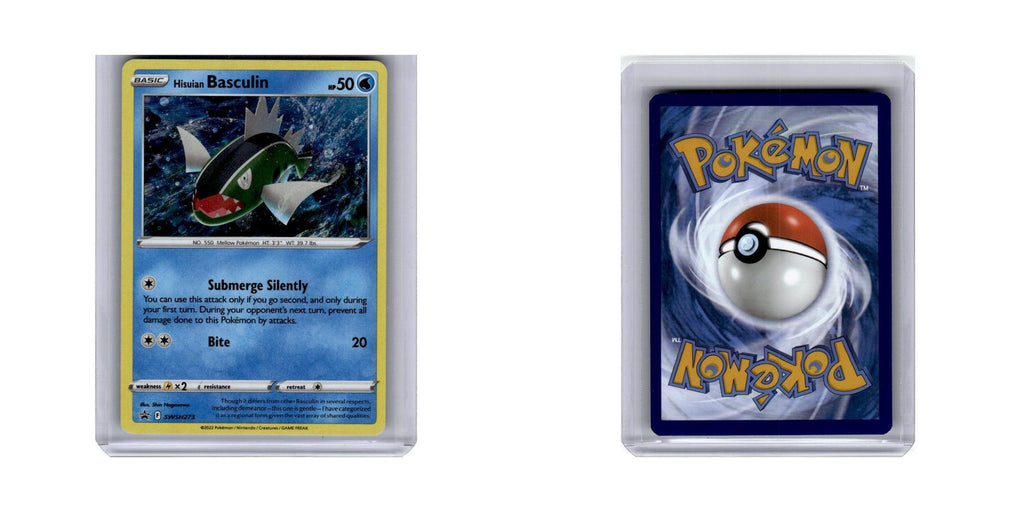 Hisuian Basculin 2022 Sword Shield Black Star Promo #273 Pokemon Pokemon Card NM