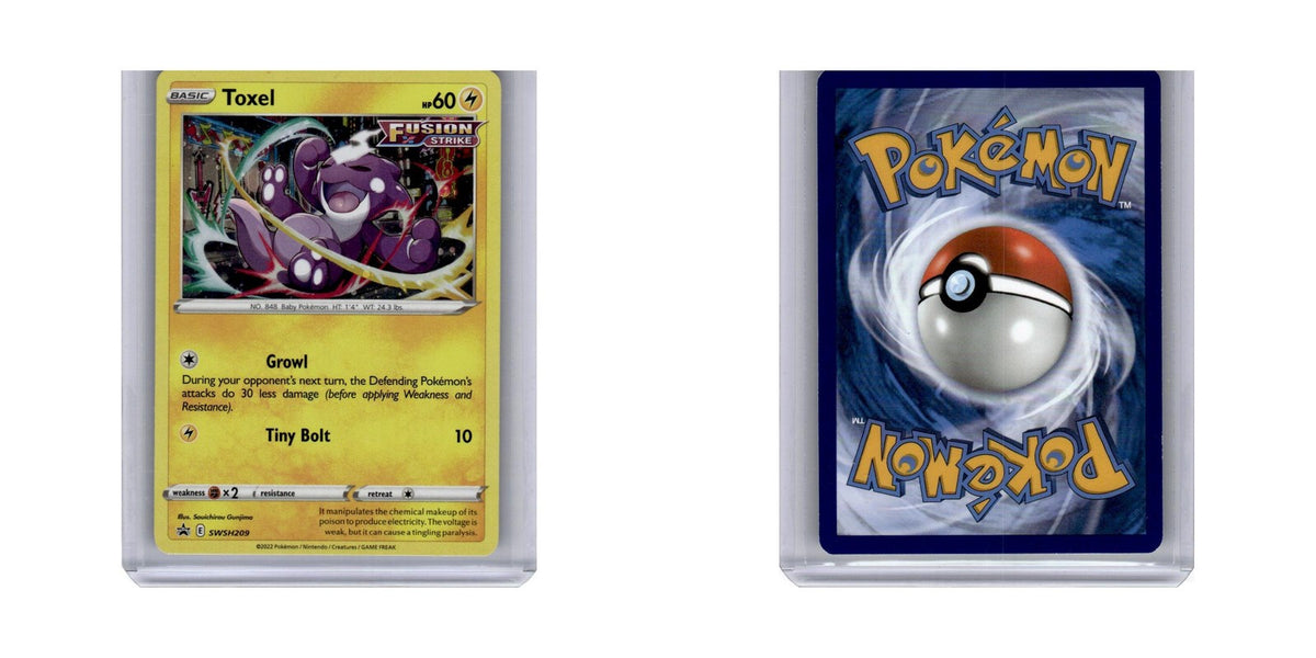Toxel 2022 Sword Shield Black Star Promo #209 Pokemon Pokemon Card NM
