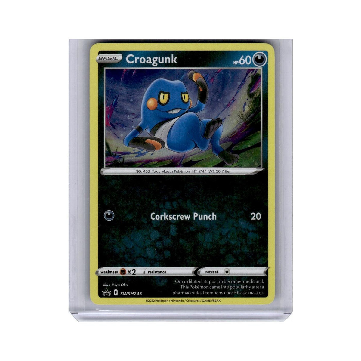 Corkscrew Punch 2022 Sword Shield Black Star Promo #245 Pokemon Pokemon Card NM