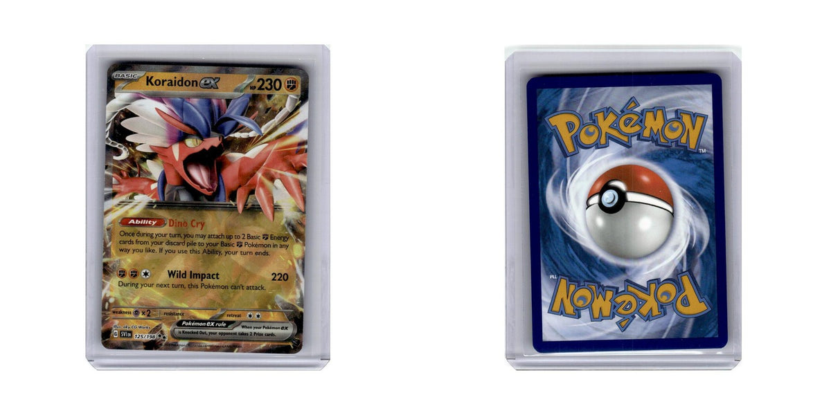 Koraidon ex 2023 Scarlet Violet #125 Pokemon Pokemon Card NM