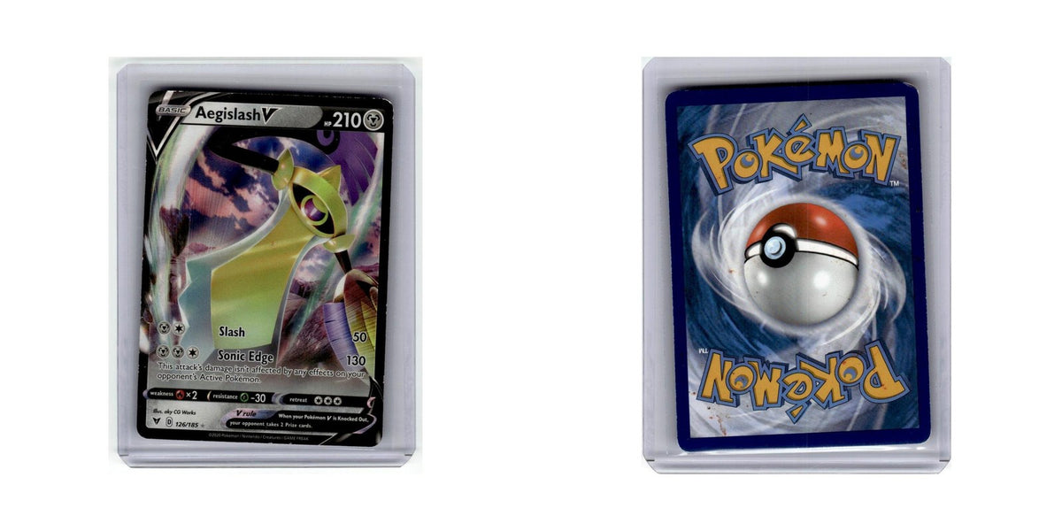 Aegislash V 2020 Sword Shield Vivid Voltage #126 Pokemon Pokemon Card NM