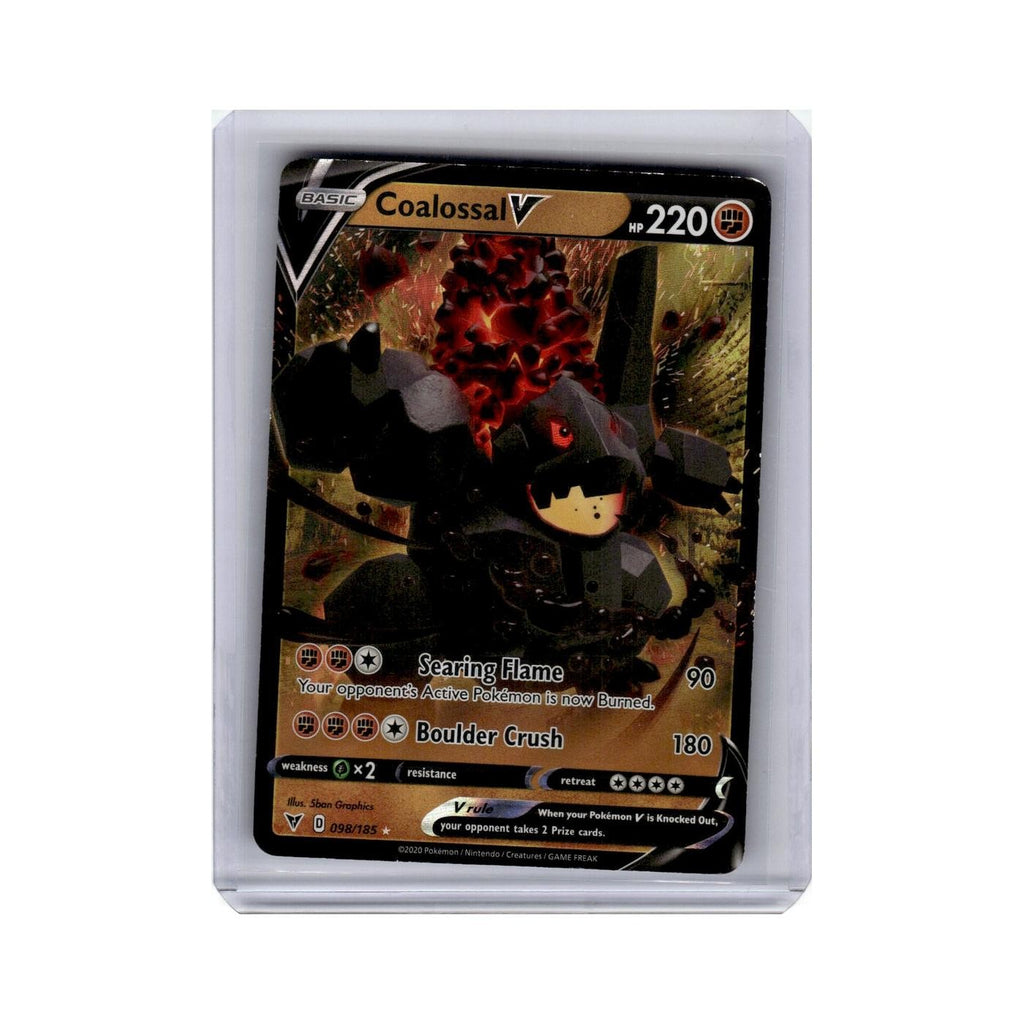 Coalossal V 2020 Sword Shield Vivid Voltage #98 Pokemon Pokemon Card NM