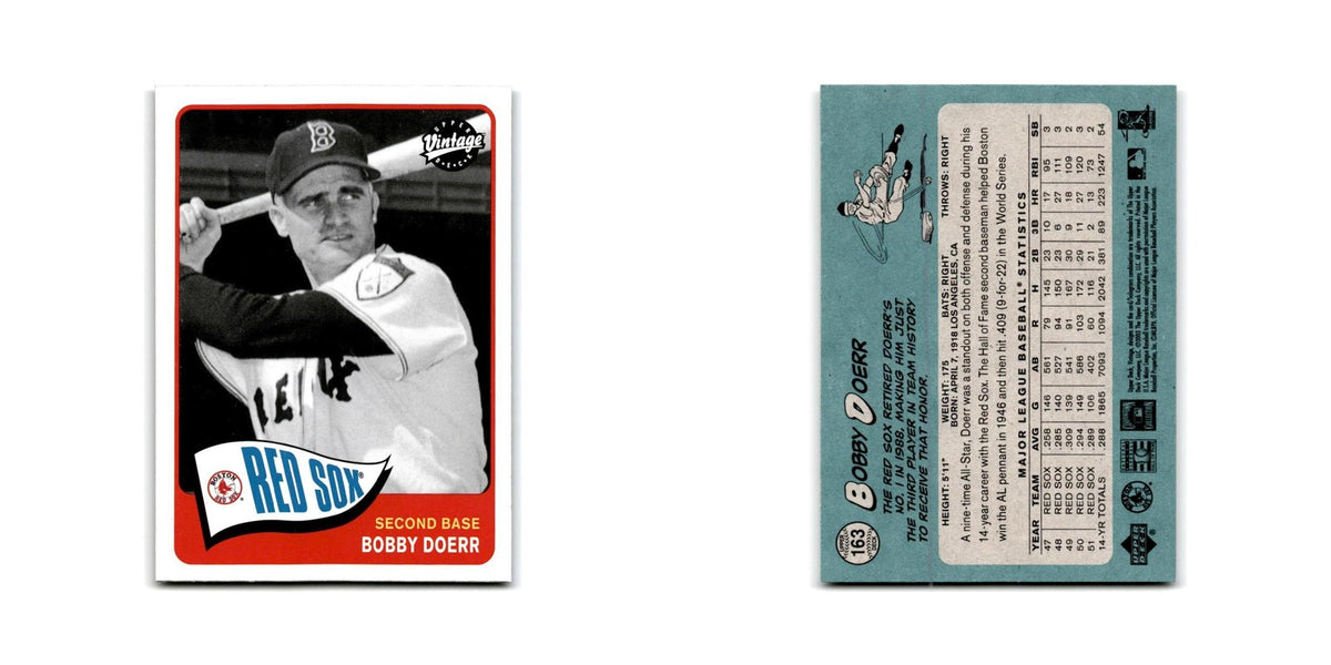 2003 Upper Deck Vintage Bobby Doerr Red Sox #163