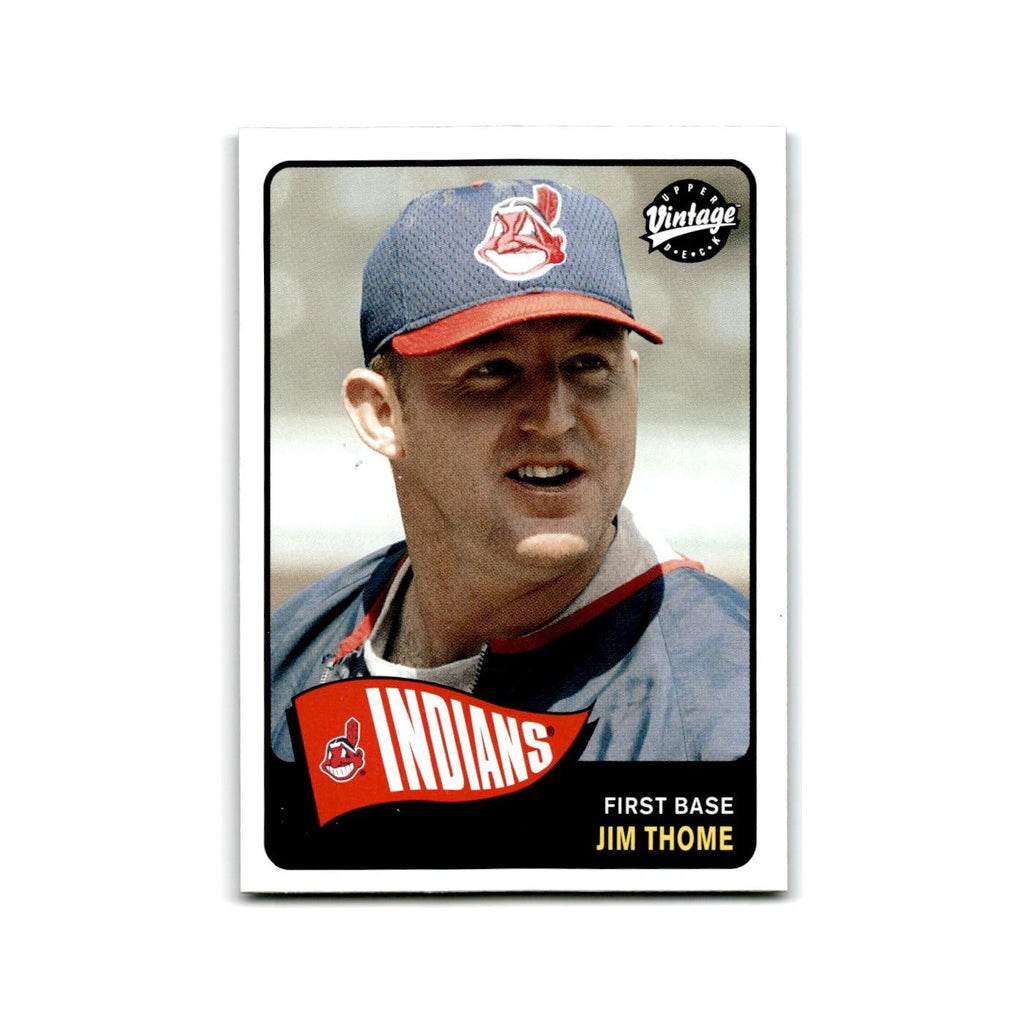 2003 Upper Deck Vintage Jim Thome Indians #100