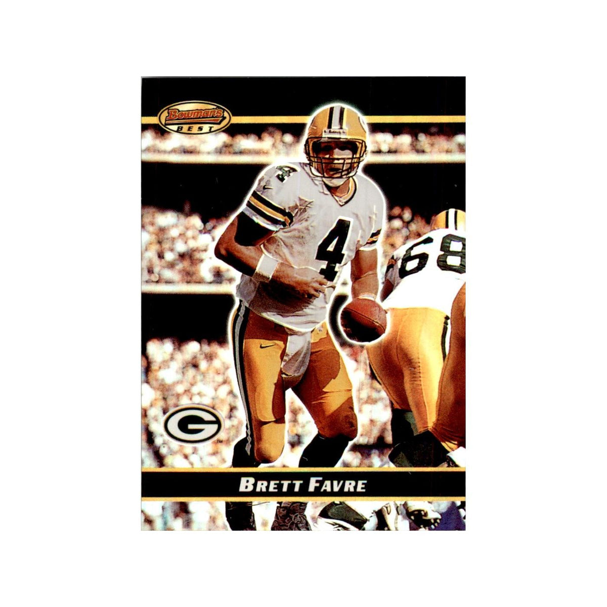 2000 Bowman's Best Brett Favre Football Cards #22
