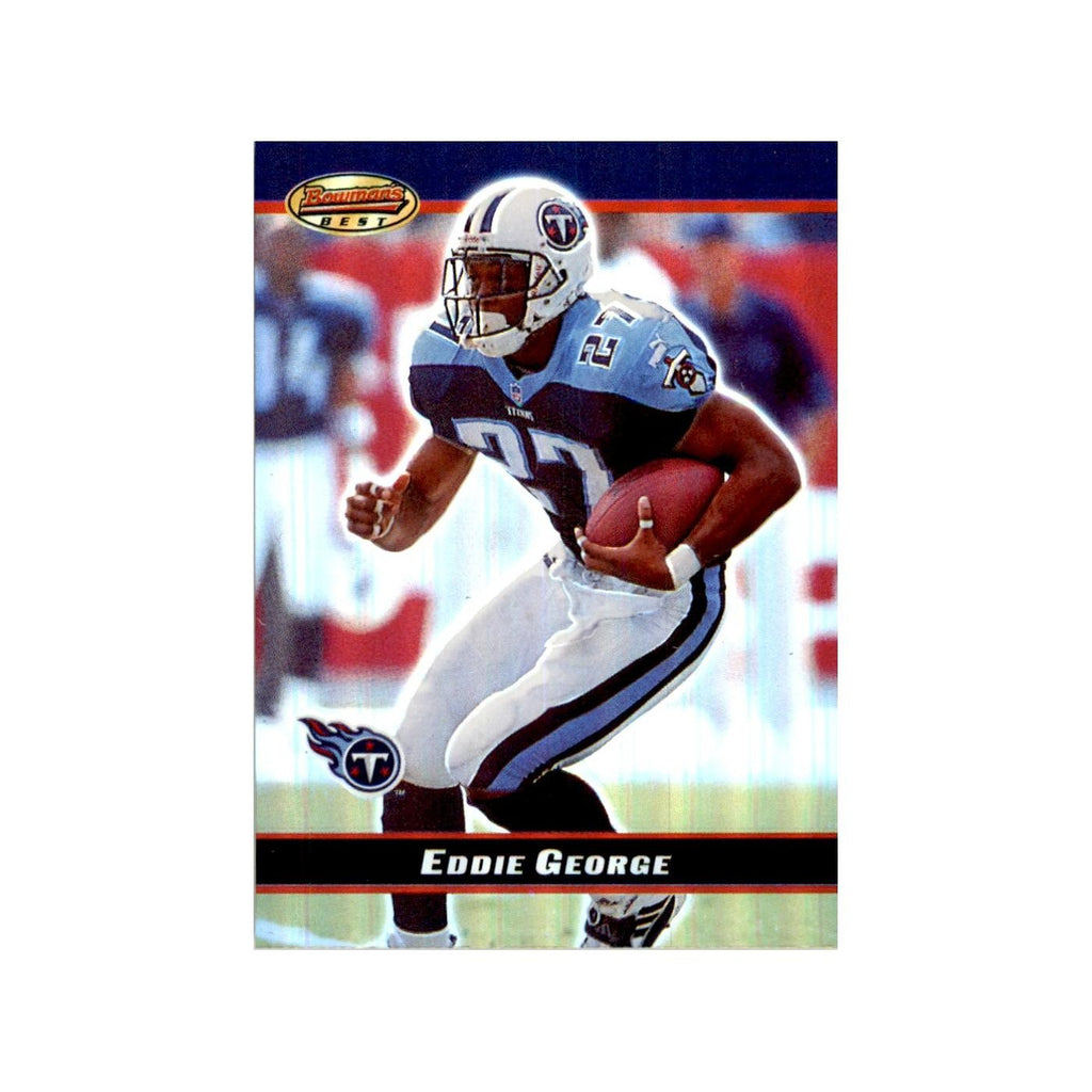 2000 Bowman's Best Eddie George Football Cards #74