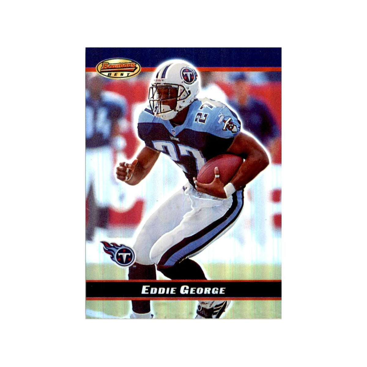 2000 Bowman's Best Eddie George Football Cards #74
