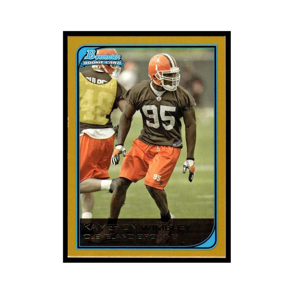 2006 Bowman Gold Kamerion Wimbley RC Browns #164