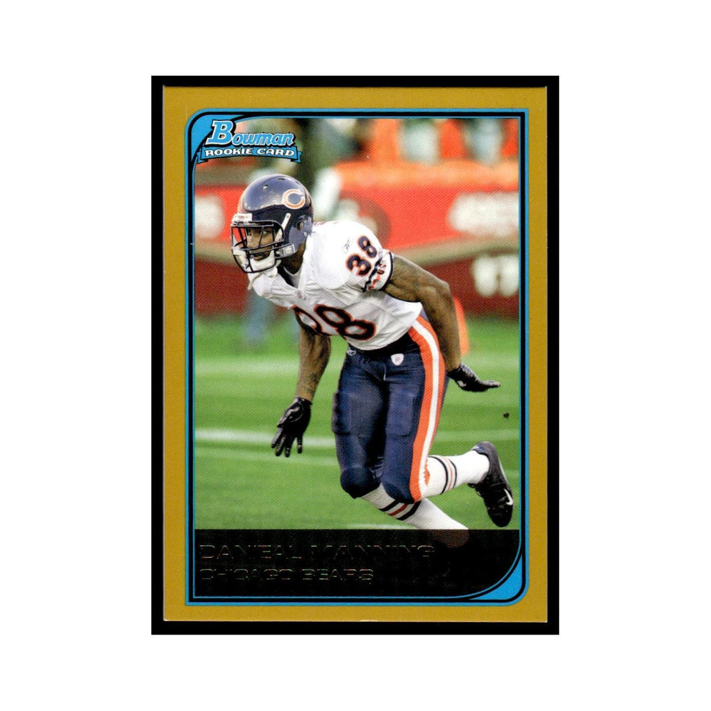 2006 Bowman Gold Danieal Manning RC Bears #219