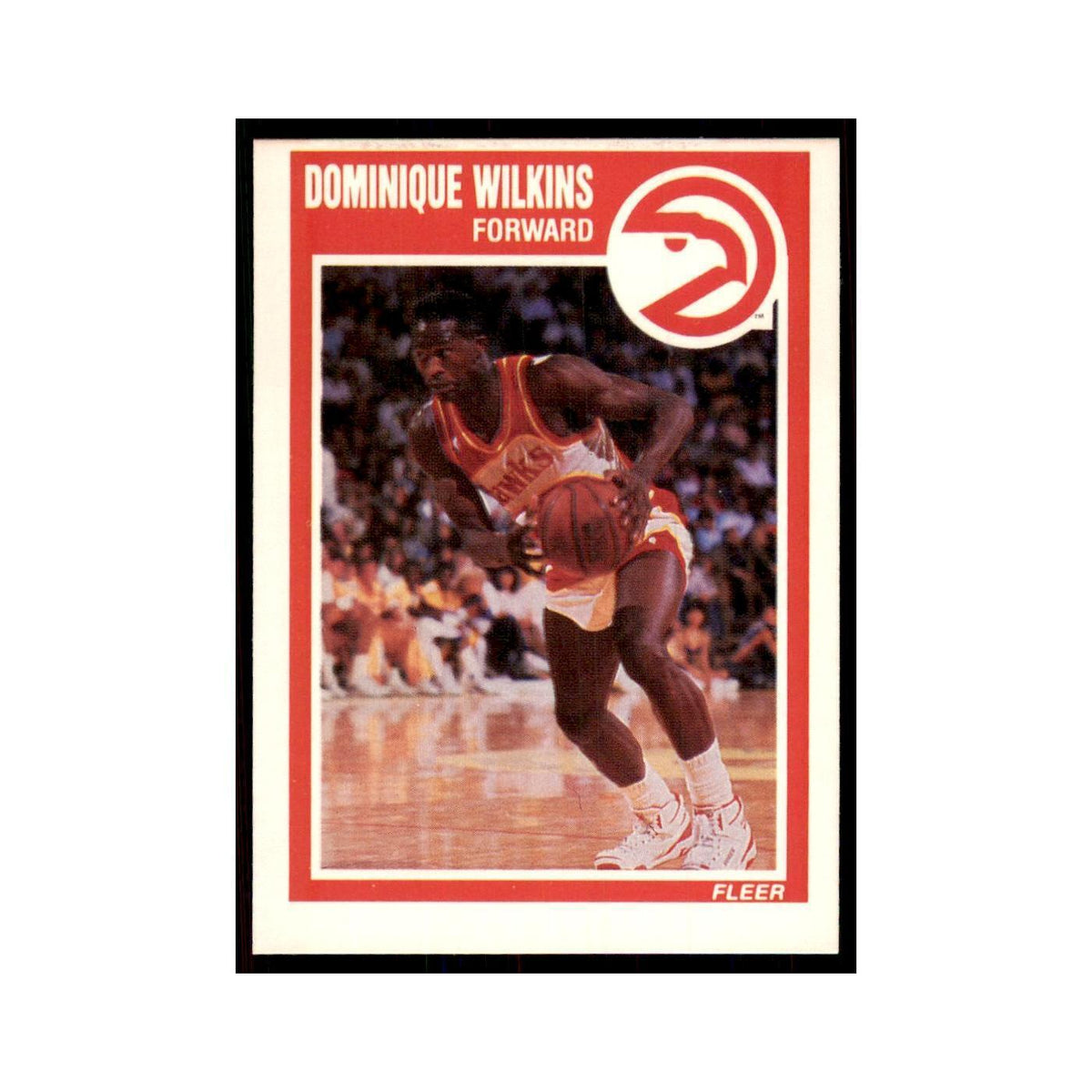 1989 Fleer Dominique Wilkins Basketball Cards #7
