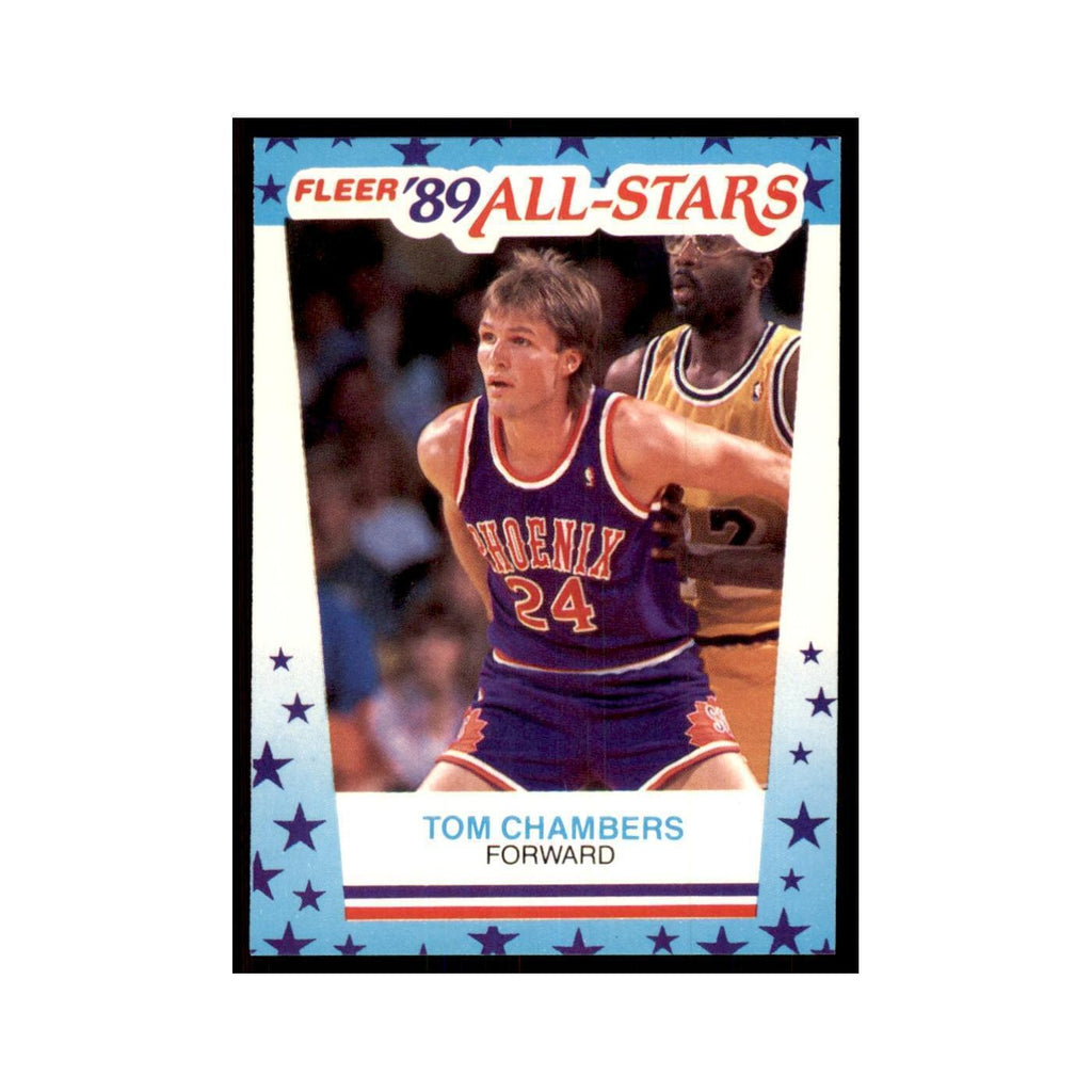 1989 Fleer Tom Chambers Basketball Cards #11