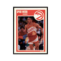 1989 Fleer Spud Webb Basketball Cards #6